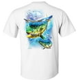 thumbnail image 5 of Fair Game Mahi Madness T-Shirt-White-S, 5 of 5