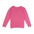 thumbnail image 2 of Tommy Hilfiger Womens Featured Pullover Sweater, Pink, Plus Size, 0X, 2 of 2