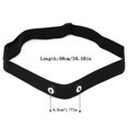 thumbnail image 1 of Universal Elastic Heart Rate Chest Belt Strap Band for Polar Wahoo Suunto Garmin Heart Rate Sensor Monitor Transmitter, 1 of 5