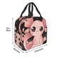 thumbnail image 3 of Easygdp Cute Axolotl Sakura Blossoms B Bolsa Térmica Premium - Tela Oxford Impermeable, Gran Capacidad, Bolsillo Frontal, Unisex para Trabajo, Escuela, Actividades al Aire Libre y Picnics, 3 of 8