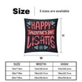 thumbnail image 5 of Font Exclusive Velvet Throw Pillow Inserts Set of 2 with Unique Patterns - 16x16, 18x18, 20x20 Inches for Pillow Covers and Decorative Pillows for Home, Office, and Events, 5 of 6