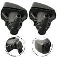 thumbnail image 6 of 2pc Windshield Washer Nozzle for Chrysler 300 for Challenger Charger 5182327AA, 6 of 8