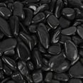 thumbnail image 2 of Rainforest, Outdoor Decorative Stone, Super Polished Pebbles, Black, 1", 20lbs., 2 of 3
