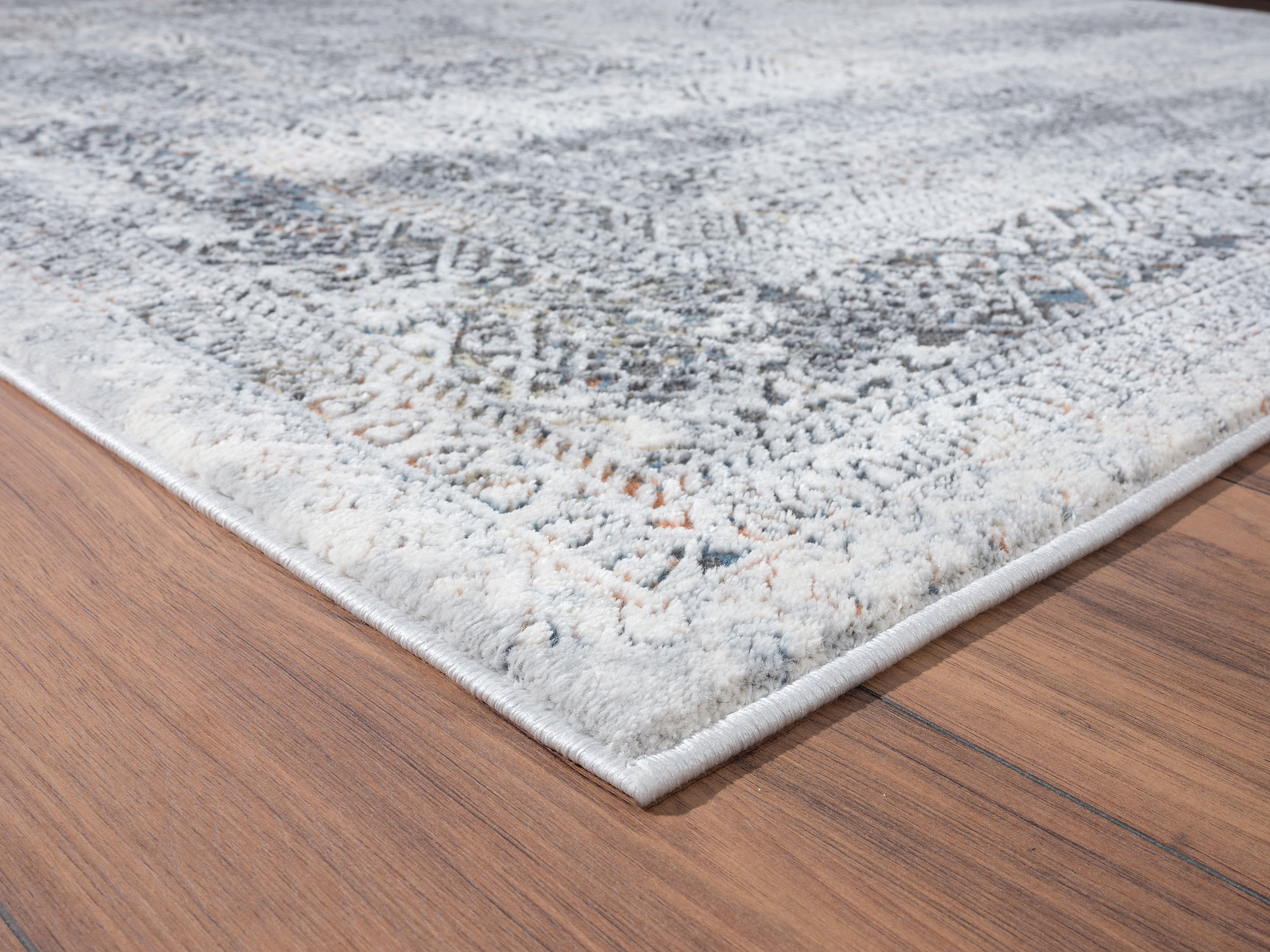 United Weavers Rushmore Kennedy Contemporary Border Area Rug, Multi, 5'3" x 7'2"