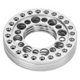 thumbnail image 4 of RC Wheel Rim Ring, Wear Resistant 1.9 Beadlock Rings CNC Matching Reusable  For 1/10 RC Car Silver, 4 of 8