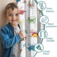 thumbnail image 3 of Blackout Kids Curtains,Alphabet Dinosaur Names Chart Pattern Childrens Insulated Curtains Set Of 2,Bedroom Essentials,Toddler Room Decor 42"x63", 3 of 5