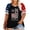 AU21_Dark Gray, variant on Plus Size Flag Shirt for Women 4th of July Tshirts USA 1776 Patriotic Tops Anniversary Short Sleeve Tee Deep Red XXL