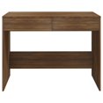 thumbnail image 3 of vidaXL Desk Brown Oak 101x50x76.5 cm Engineered Wood, 3 of 5