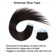 thumbnail image 4 of Extensiones de cabello con clip de pelo sintético Clip en 140G 7 unids/lote postizos de fibra japoneses resistentes al calor onda profunda/onda del cuerpo/pelo liso (onda profunda blanqueador rubio 61, 4 of 5