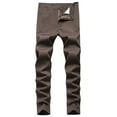 thumbnail image 2 of Lilgiuy Men's Striped Plaid Trousers Slim Stretch Suit Pants Casual Pants Pants for Hawaiian Beach Vacation, 2 of 5