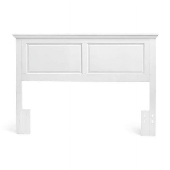 Glenwillow Home HB33-CG Arcadia Panel Headboard - Gloss White - Twin Size