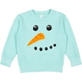 thumbnail image 2 of Inktastic Snowman Face Toddler Sweatshirt, 2 of 4