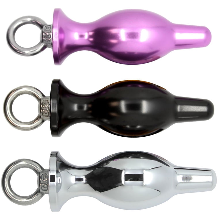 Bulbed Anal Plug With Pull Ring Silver - Walmart.com Bulbed Anal Plug With Pull Ring Silver - Walmart.com