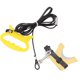 thumbnail image 5 of Arnés para pájaros Correa elástica fácil de usar Cuerda de tracción para pájaros portátil con gancho para pájaros y loros Amarillo L, 5 of 14