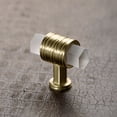 thumbnail image 4 of Belwith-Keeler B076303GL-14 1.87 x 0.75 in. Chrysalis T-Knob, Polished Nickel with Glass, 4 of 7