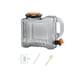 thumbnail image 1 of Contenedor de agua con tapa y mango con Spigot Water Jug Bebida Dispensador de almacenamiento de agua para la supervivencia de vehículos 5L, 1 of 9