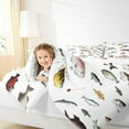 thumbnail image 4 of Homewish Bass Big Fish Full Size Comforter Sets,Rustic Farmhouse Cabin Bedding Comforter Set,Hunting And Fishing Bedding Sets For Boys Kids,Ultra Soft Home Decor Reversible,3 Pieces, 4 of 8