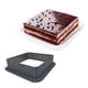 thumbnail image 3 of Wosthever 8 unids/set molde reutilizable no pegajoso para tarta hecho de plástico de calidad alimentaria cortador perforado Cocina y Comedor, 3 of 6