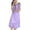Purple, variant on Aofany Pajamas for Women, Nightgowns for Women, Women Summer Home Lace Ice Silk Short Sleeve Loose Plus Oversize Nightgown Dress Nightgowns for Women