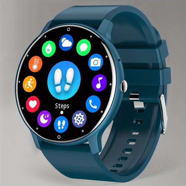 2023 Nuevo Smart Watch (Responder/Hacer Llamadas), Smartwatch De Pantalla Táctil Completa De 3,53 Cm Con Resolución De 360 * 360 Con Llamada BT, Más De 100 Modos Deportivos, Monitoreo De Sueño De Frec