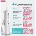 thumbnail image 3 of Water Flosser Cordless Water Pick 300ml 4 Mode Dental Oral Irrigator 5 Jet Tips, 3 of 5