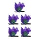 thumbnail image 2 of Jumpingount Womens Peacock Feather Fascinator Headpiece Headband Purple Dress Fancy Type2, 2 of 6