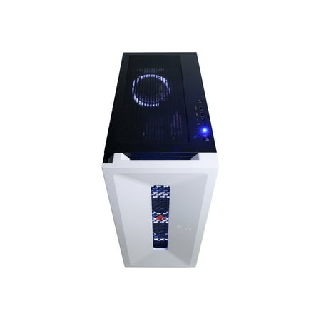 CyberPowerPC - Gamer Master Gaming Desktop - AMD Ryzen 5 5600G - 16GB Memory - NVIDIA GeForce RTX 3060 - 2TB HDD + 500GB SSD - White