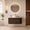 03 - Walnut Woodgrain, variant on ODUSE-DAILY 24” Floating Bathroom Vanity with Sink, Fluted Wall-Mounted Solid Wood Cabinet, White Ceramic Round Basin, Faux Marble Top, Soft-Close Drawer, Pre-Assembled, Natural Woodgrain