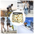 thumbnail image 7 of Men's Boxer Briefs, Vintage White Polka Dot Sunflower Soft Comfy Mens Underwear Boxer Briefs Breathable With Widen Waist, 7 of 7