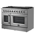 thumbnail image 3 of FORNO Galiano 48" Freestanding French Door Gas Range, 3 of 7