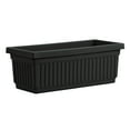thumbnail image 2 of HC Companies 30 In Fluted Plastic Venetian Flower Window Box (3 Pack), 2 of 9