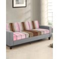 thumbnail image 2 of Pink Wood Grain Couch Cushion Covers Stretch, Washable Sofa Seat Covers Individual Seat Cushion Sofa Slipcovers Brown Vintage Mottled Country Stripes Couch Cover Furniture Protector S-1PCS, 2 of 7