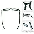 thumbnail image 4 of Round Frame Reading Glasses Bold Thick Design Lightweighted Flexible Metal Hinge Anti-Slip Temples Comfort In Vogue, 4 of 6