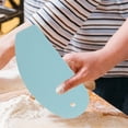 thumbnail image 3 of 3Pcs Dough Scraper Silicone Dough Cutter Practical Bowl Scraper Kitchen Gadget, 3 of 5