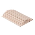 thumbnail image 2 of CIMAXIC 100pcs 30x0.6cm Wooden Round Dowel Rods Sticks For Crafts Woodworking DIY Building Model,11.81"X0.24"X0.24", 2 of 4