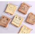thumbnail image 3 of 100 piezas de bolsas de regalo de dulces autoadhesivas transparentes con forma de conejito, gato, oso, pan, tostadas, galletas, suministros para embalaje de repostería, 3 of 5