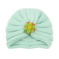 thumbnail image 2 of MHZLDYZ Baby Bows 0-6 Months Infant Toddler Winter Knit Hat for Baby Girls Boys Warm Cap Hat Lovely Kids 0-24 Months Headwear Baby Baby Hats Baby Bows 0-7 Months Baby Baby Hats(Q,One Size), 2 of 2