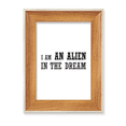 thumbnail image 1 of I Am An Alien In The Dream Desktop Wooden Photo Frame Display Picture Art Painting Multiple Sets, 1 of 3