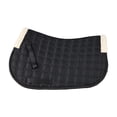 thumbnail image 4 of Manta de silla de montar , estera de silla de montar equina, protección de poliéster, cómoda almohadilla para montar a caballo, cojín de asiento para entrenamiento y competición Negro, 4 of 8