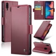 thumbnail image 1 of CaseMe Funda de Cuero For Samsung Galaxy A20/A30 con Bloqueo RFID, para Samsung Galaxy A12, Funda para Mujer y Hombres, Tarjetero con Cierre Magnético, Funda Tipo Folio For Samsung Galaxy A20/A30, 1 of 11