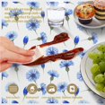 thumbnail image 6 of Pioneer Flower Floral Print Pattern Round Tablecloth 60 X 60 Inch, Wrinkle Resistant Wipeable Table Cloth for Kitchen Dining Picnic Patio Party, 6 of 6