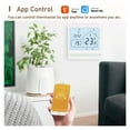 thumbnail image 3 of Tuya Wifi Thermostat For Gas Boiler Heating Smart Room Temperature Controller Programmable Works With Alexa Alice Google ,Easy to Operate, 3 of 6