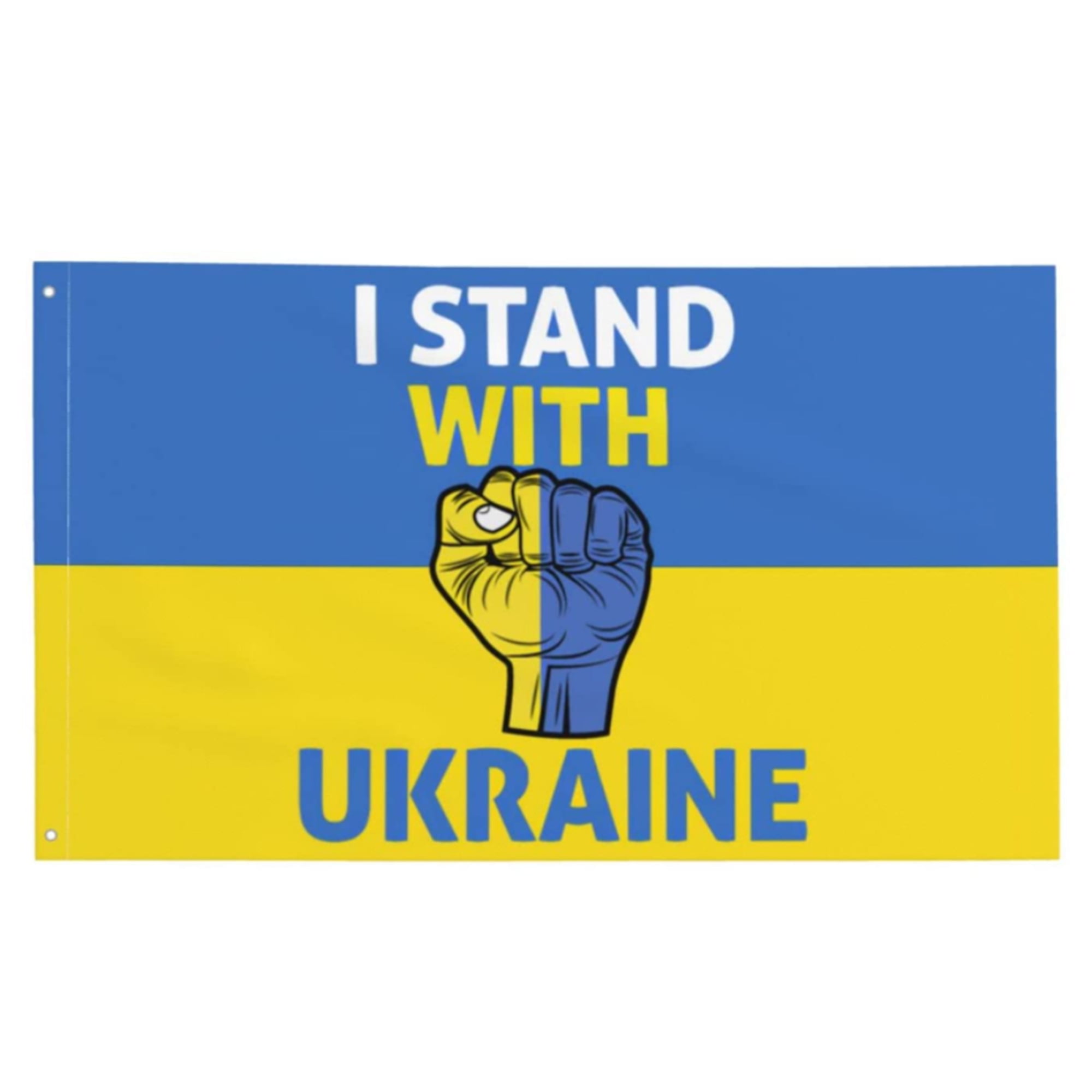 3x5 3’x5’ Wholesale Set 2 Pack USA American & Ukraine Small Trident Flag 