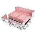thumbnail image 3 of Bolsa de Maquilla de Vije, Organizador de Maquillaje, Estuche de Tren Cosmético, Caja de Artículos de Tocador Multifuncional de Gran Capacidad Con Divisor, Caja de, 3 of 7