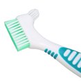 thumbnail image 3 of Denture Toothbrush, Denture Brush Plaque Bacteria Removal Effective Cleaning Prevent Dental Calculus Safe False Teeth Toothbrush for Cleaning Dentures, 3 of 9