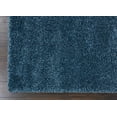 thumbnail image 5 of Nourison Malibu Shag Contemporary Blue Area Rug, 5 of 8