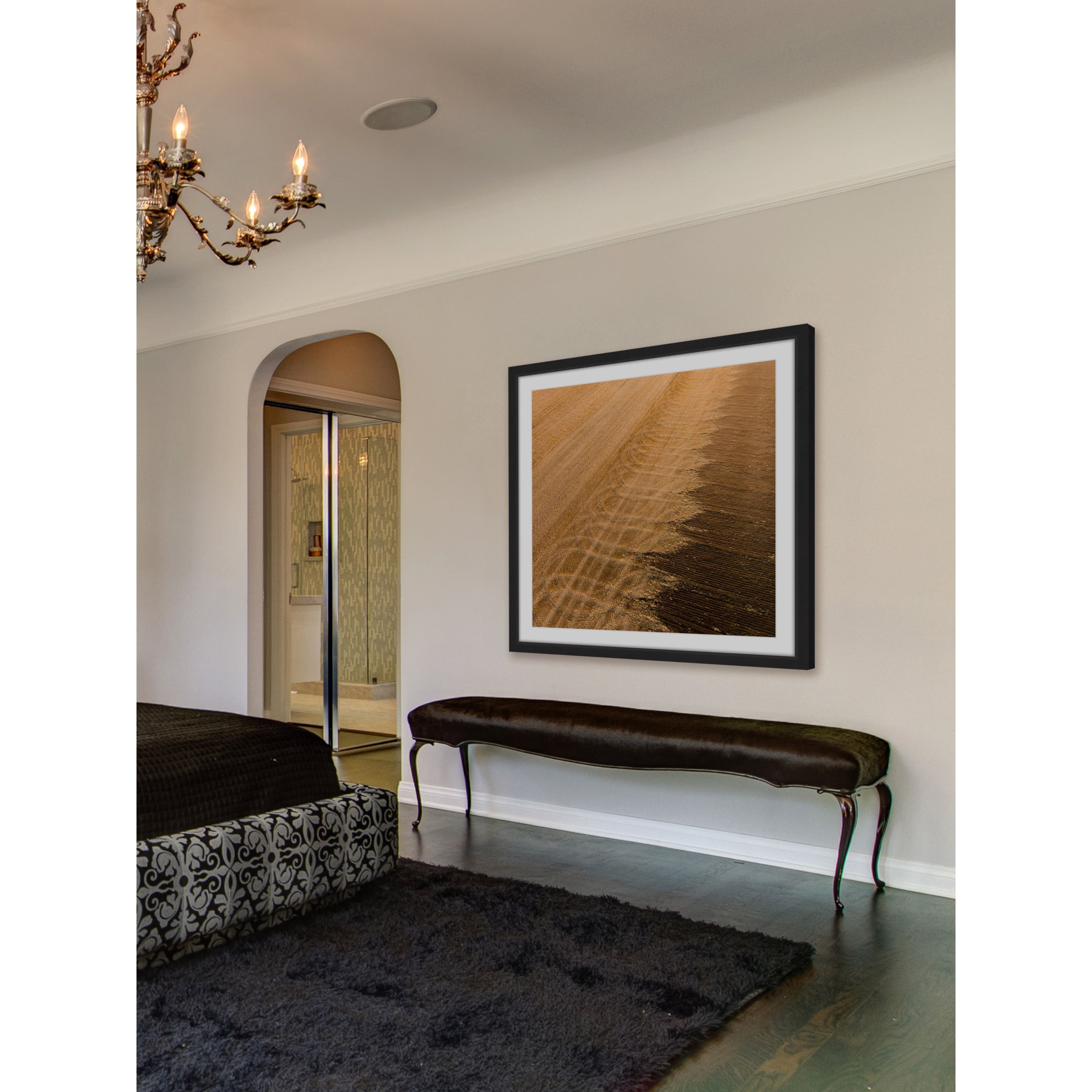 marmont hill 'wheat field' framed print