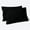 Solid Black, variant on The Great American Store King Pillow Cases Stripe White - 12 Pack - Envelope Closure - Soft Brushed Microfiber Fabric - Shrinkage and Fade Resistant Pillow Cases King Size 20 X 40 Inches