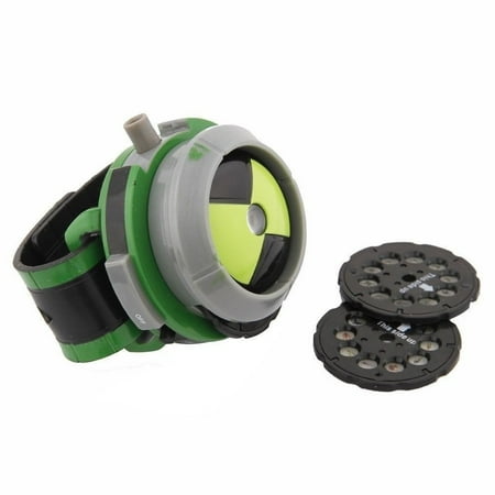 Children Gift BANDAI BEN 10 Kids Watch Projector Omnitrix Alien Viewer With 3 Disks 30 Images