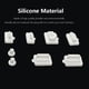 thumbnail image 2 of Juego de tapones de malla antipolvo Anti-Cubierta para NS Switch/Switch OLED White 8pcs, 2 of 3